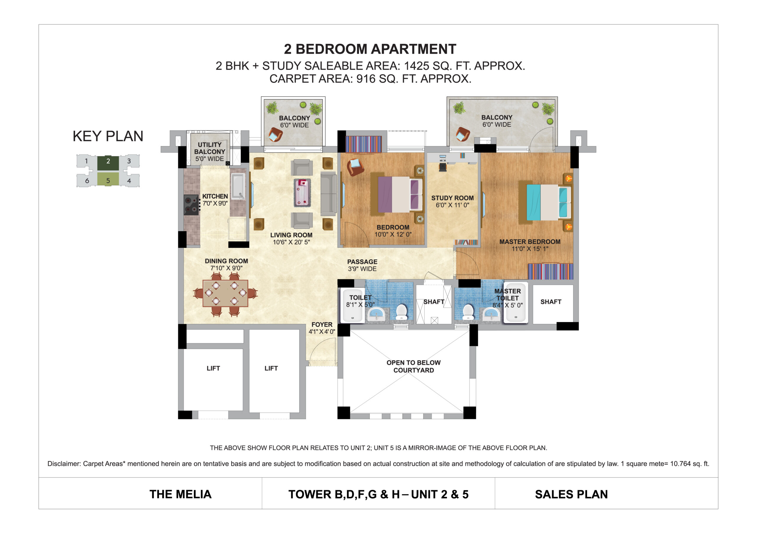 Floor Plan 2 BHK (2)